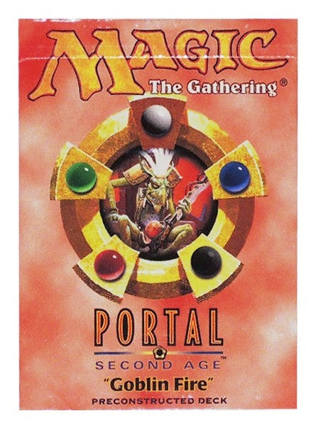 Portal Second Age Theme Deck - Goblin Fire [P02] - MTG Sealed