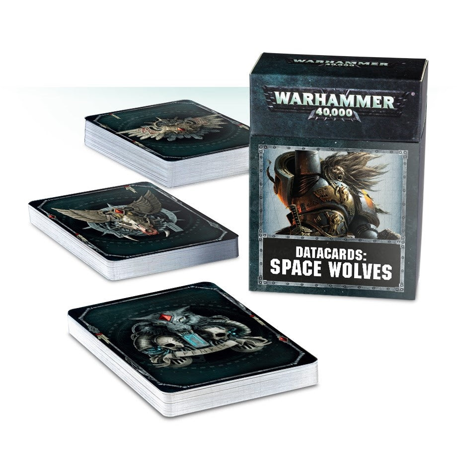 Warhammer: 40K - Datacards: Space Wolves [ACCS] - Warhammer Game Accessories Sealed