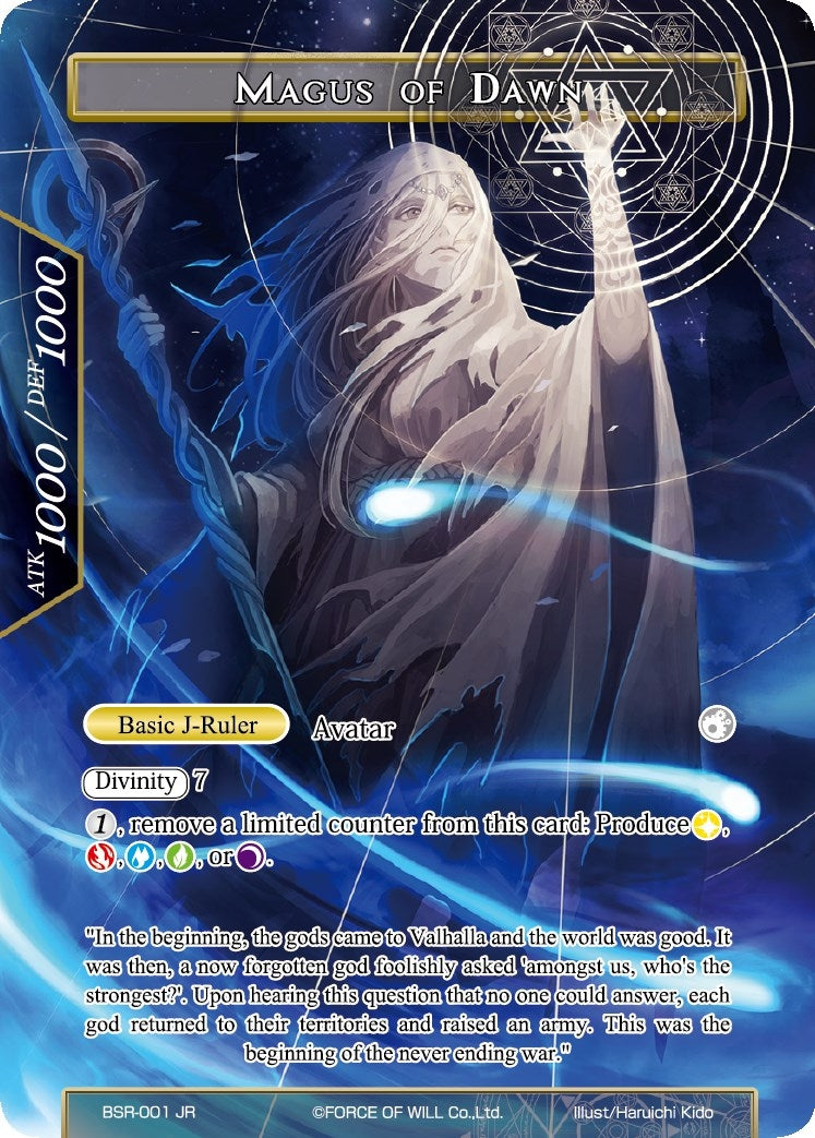 Arcana of Dawn // Magus of Dawn (1) [NDR] - Force of Will Single