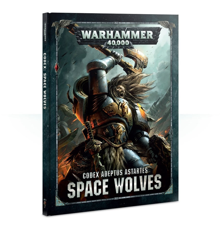 Codex: Adeptus Astartes - Space Wolves [CODE] - Warhammer Books Sealed