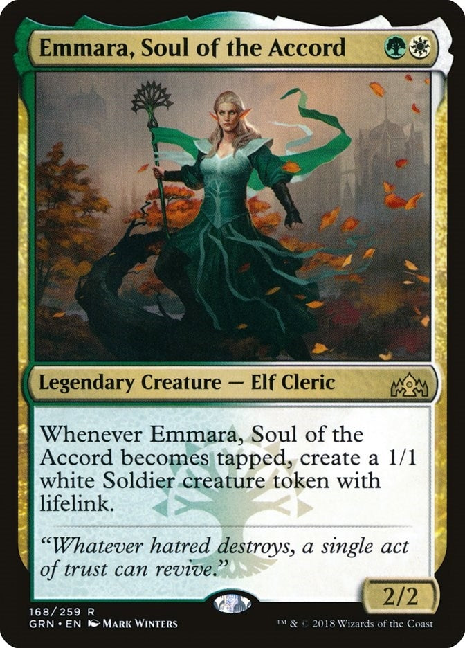 Emmara Soul of the Accord (168) [GRN] - MTG Single