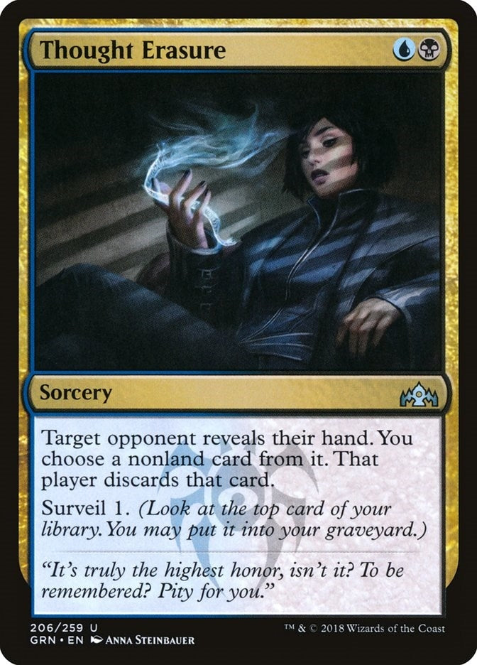 Thought Erasure (206) [GRN] - MTG Single
