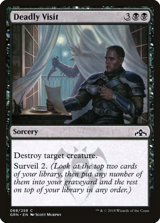 Deadly Visit (68) [GRN] - MTG Single