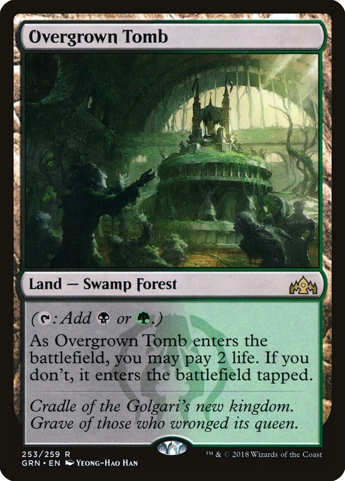 Overgrown Tomb (253) [GRN] - MTG Single