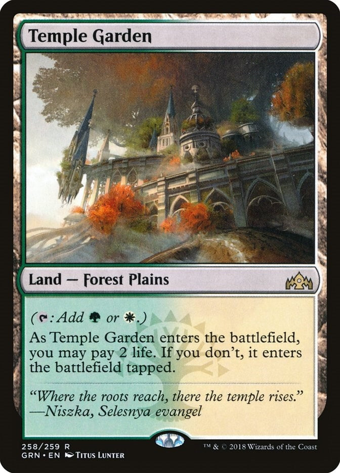 Temple Garden (258) [GRN] - MTG Single
