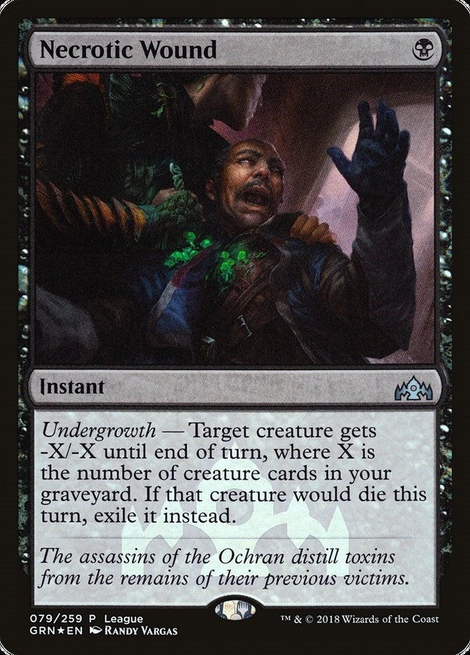 Necrotic Wound (79) [LEP] - MTG Single