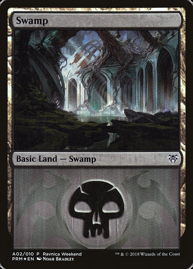 Swamp - Dimir (A02) (2) [LARP] - MTG Single
