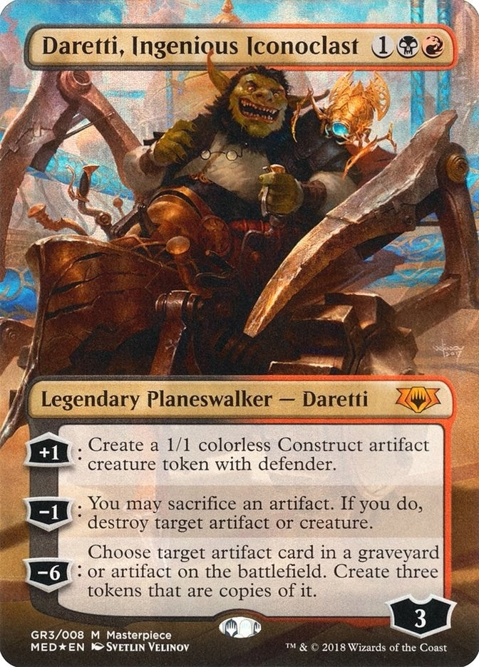 Daretti Ingenious Iconoclast (3) [MED] - MTG Single
