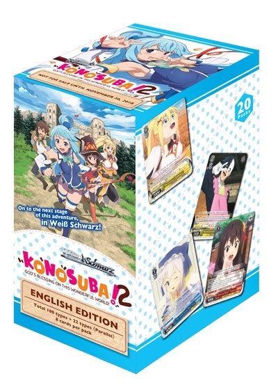 KonoSuba 2 Booster Box [KS/W55] - Weiss Schwarz Sealed