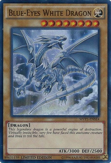 Blue-Eyes White Dragon (14) (MVP1-SE) - YuGiOh Single