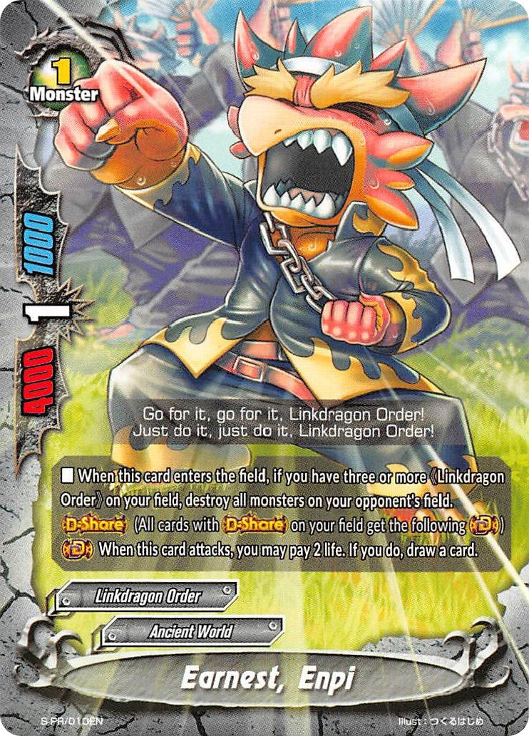 Earnest Enpi (10) [S-PR] - Future Card BuddyFight Single
