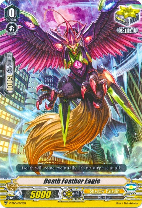 Death Feather Eagle (4013) [V-TD04] - Cardfight Vanguard Single