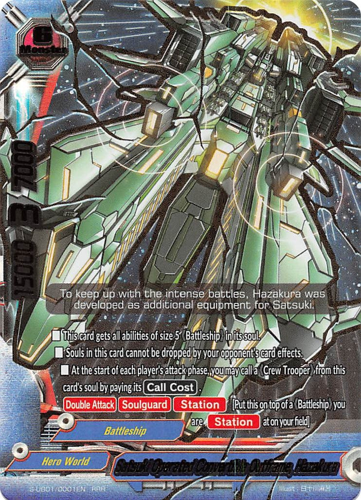 Satsuki Operated Convertible Outframe Hazakura (10001) [S-UB01] - Future Card BuddyFight Single