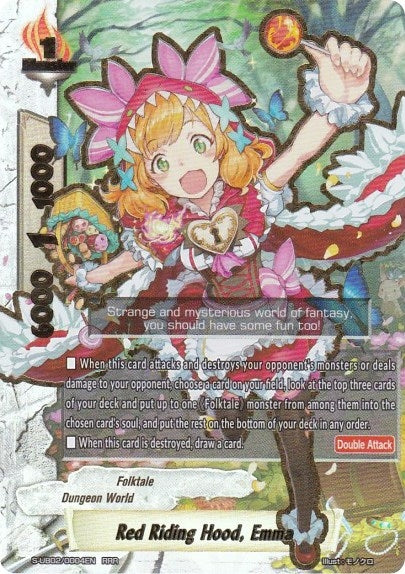 Red Riding Hood Emma (20004) [S-UB02] - Future Card BuddyFight Single