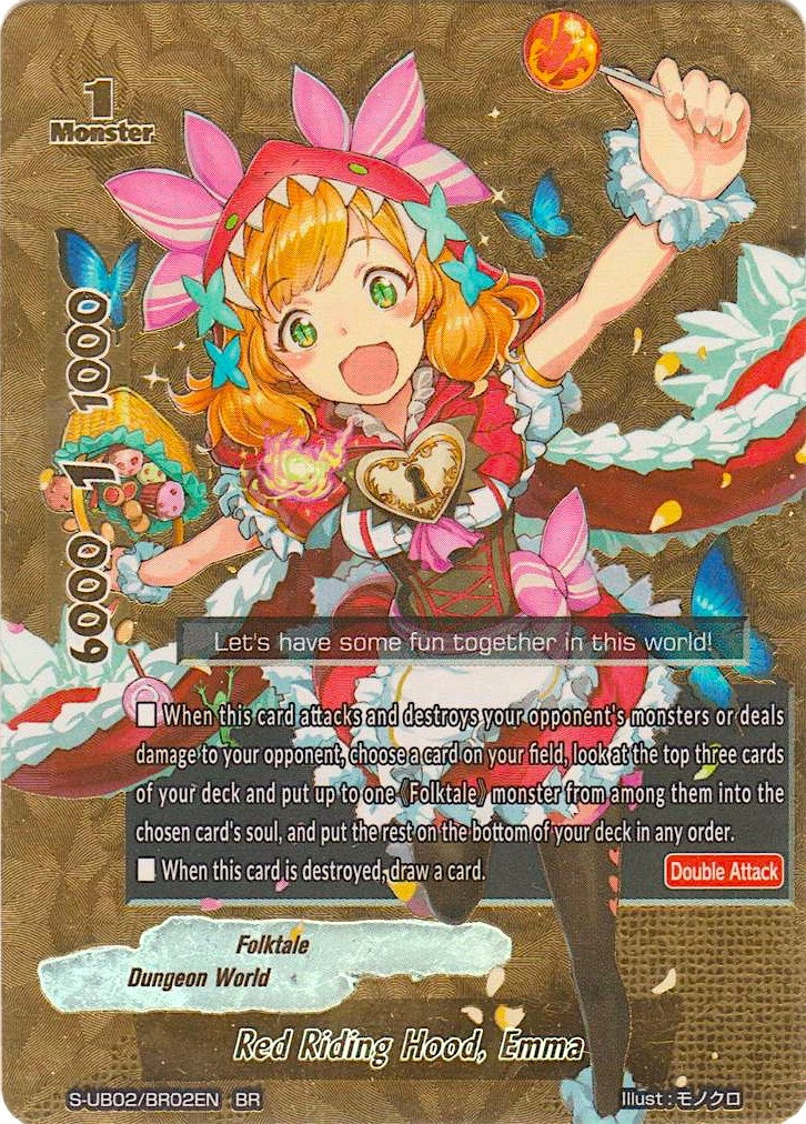 Red Riding Hood Emma (BR) (202) [S-UB02] - Future Card BuddyFight Single