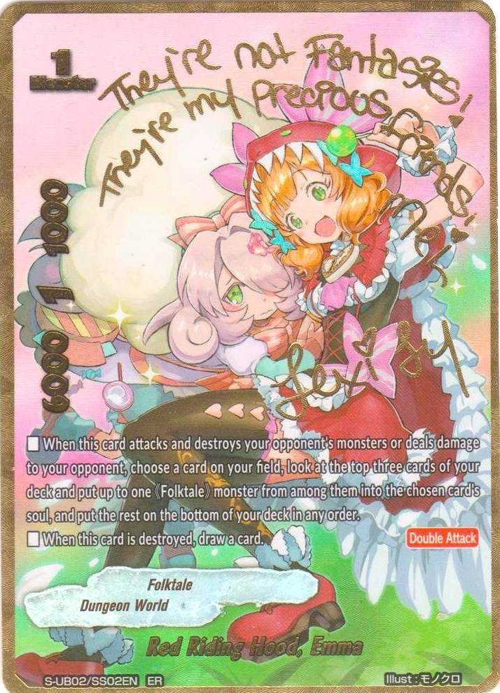 Red Riding Hood Emma (ER) (2002) [S-UB02] - Future Card BuddyFight Single