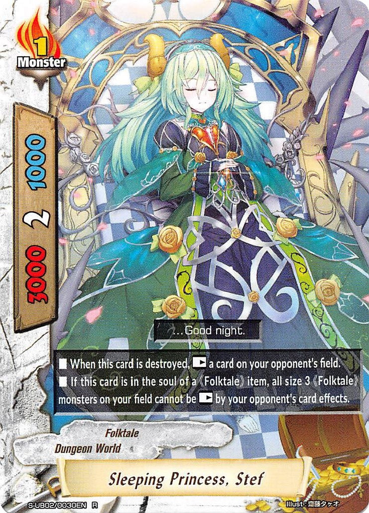 Sleeping Princess Stef (20030) [S-UB02] - Future Card BuddyFight Single