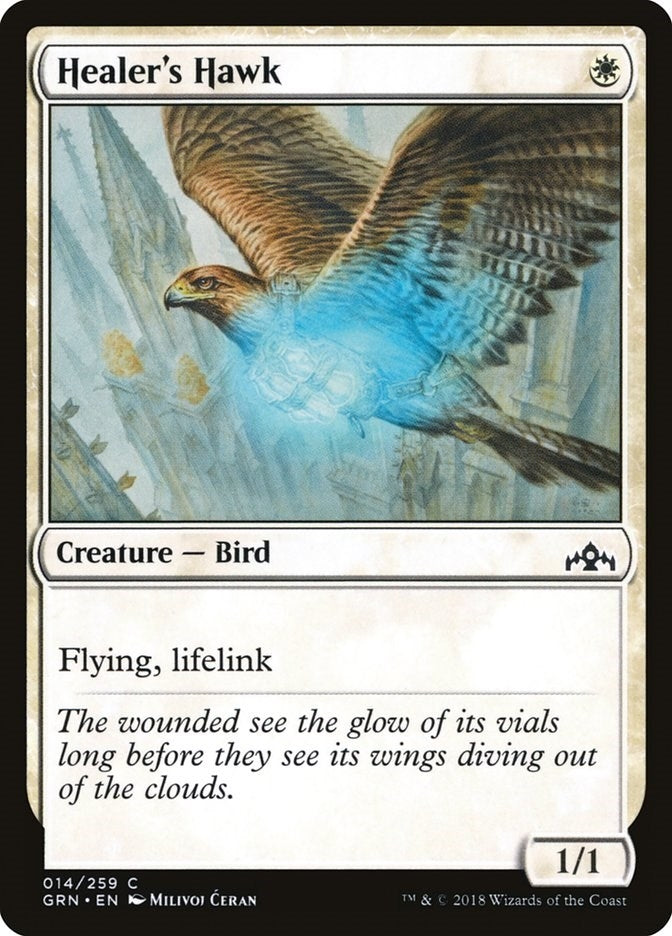 Healer’s Hawk (14) [GRN] - MTG Single