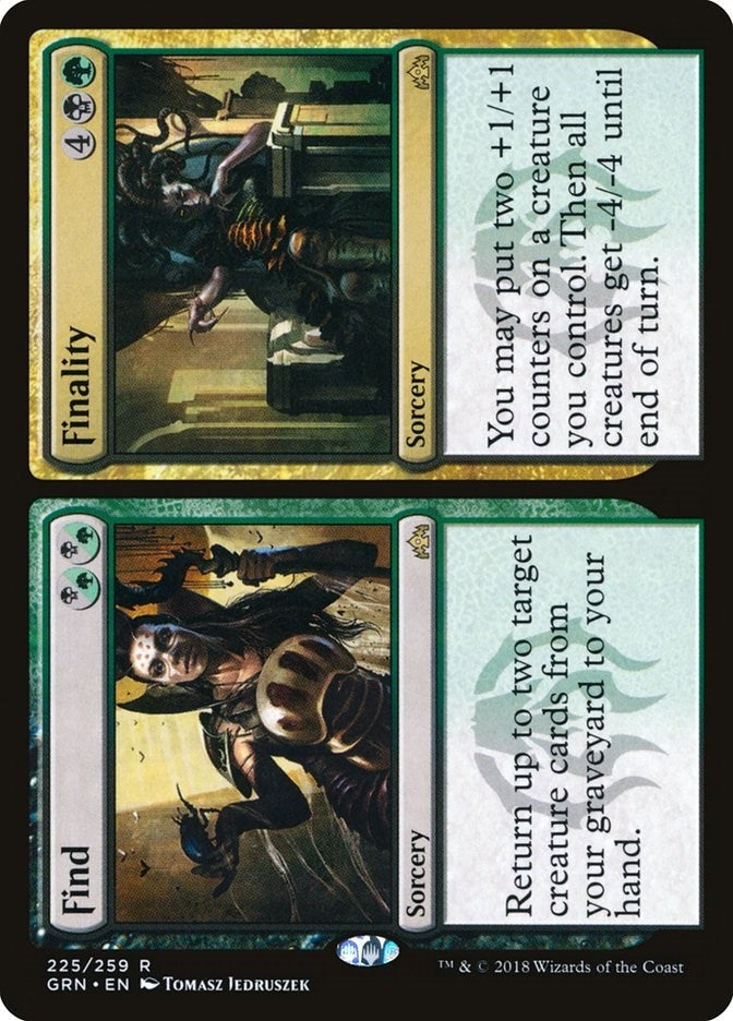 Find // Finality (225) [GRN] - MTG Single