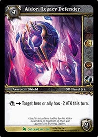 Aldori Legacy Defender - WoW Single