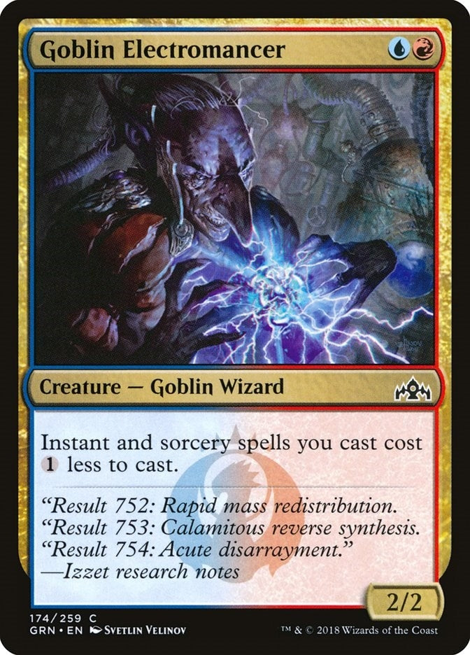 Goblin Electromancer (174) [GRN] - MTG Single