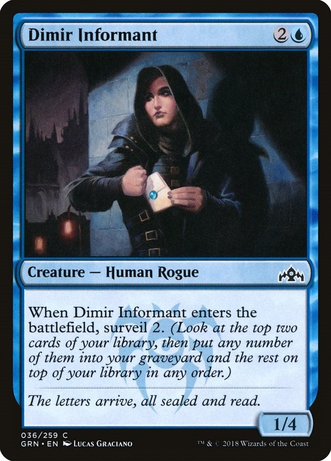 Dimir Informant (36) [GRN] - MTG Single