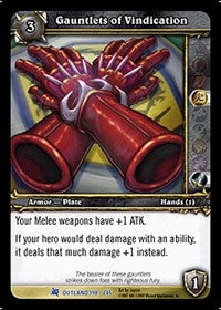 Gauntlets of Vindication - WoW Single