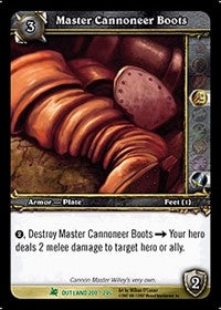 Master Cannoneer Boots - WoW Single