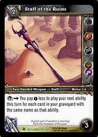 Staff of the Ruins - WoW Single