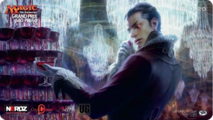 Magic Grand Prix 2016 Playmat: Sao Paulo (Version 1) - Indulgent Aristocrat - Playmats Sealed