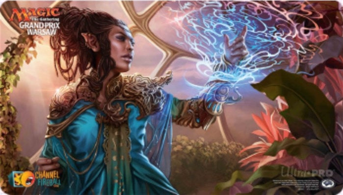 Magic Grand Prix 2016 Playmat: Warsaw - Rashmi Eternities Crafter - Playmats Sealed