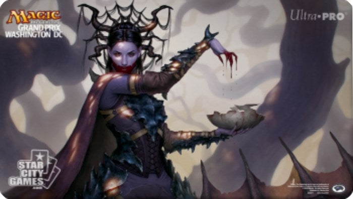 Magic Grand Prix 2016 Playmat: Washington D.C. (Version 3) - Malakir Soothsayer - Playmats Sealed