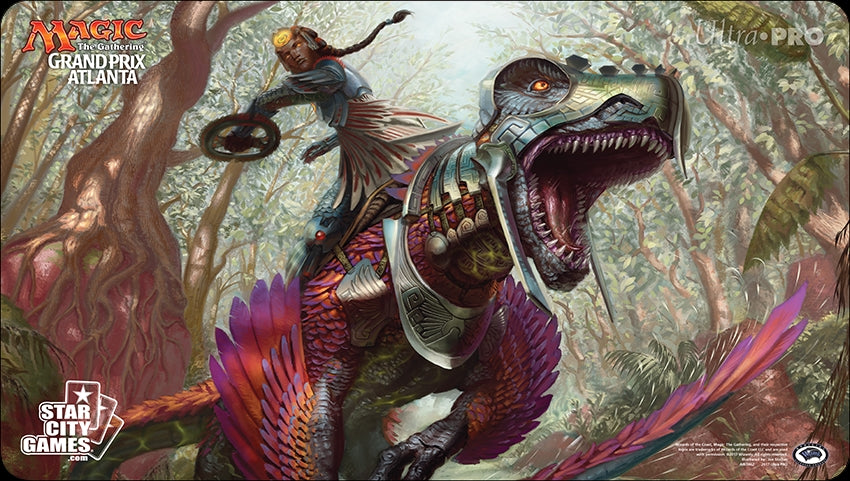 Magic Grand Prix 2017 Playmat: Atlanta - Sun-Blessed Mount - Playmats Sealed
