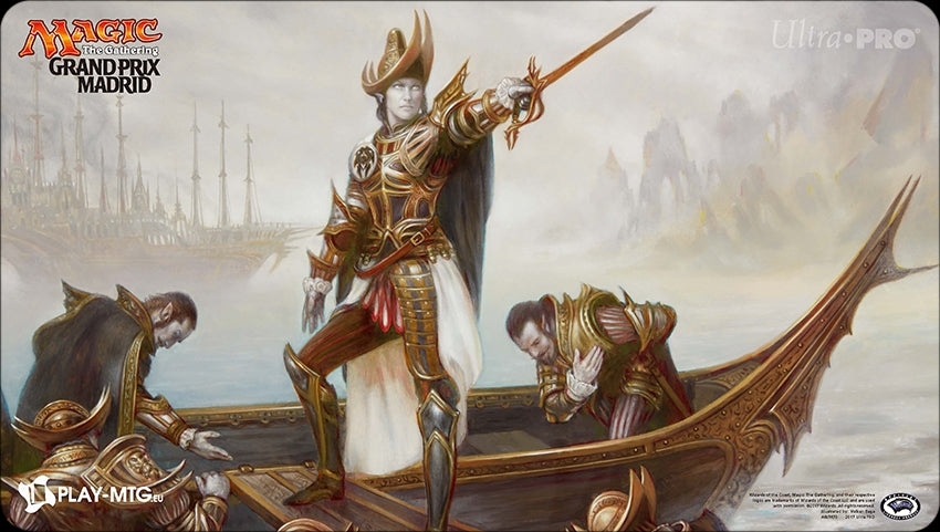 Magic Grand Prix 2017 Playmat: Madrid (Version 3) - Vona Butcher of Magan - Playmats Sealed