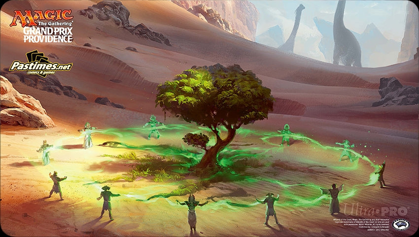Magic Grand Prix 2017 Playmat: Providence (Version 2) - Growing Rites of Itlimoc & Itlimoc Cradle of the Sun - Playmats