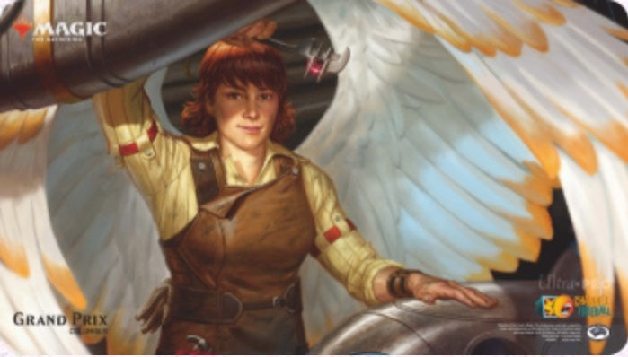 Magic Grand Prix 2018 Playmat: Columbus (Version 2) - Tiana Ship’s Navigator - Playmats Sealed
