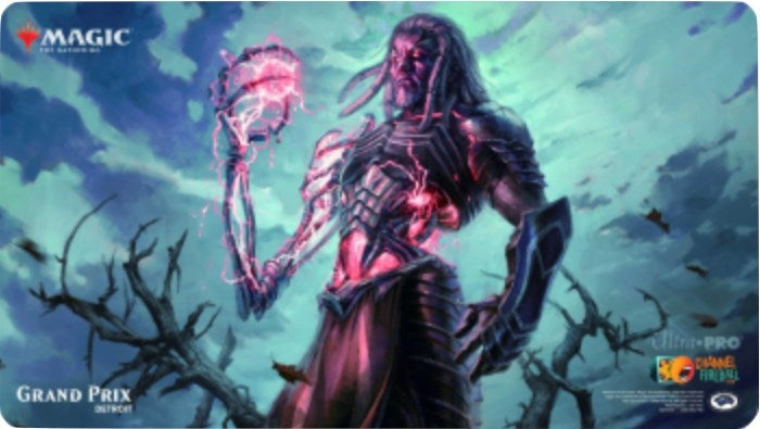 Magic Grand Prix 2018 Playmat: Detroit (Version 1) - Tezzeret Artifice Master - Playmats Sealed
