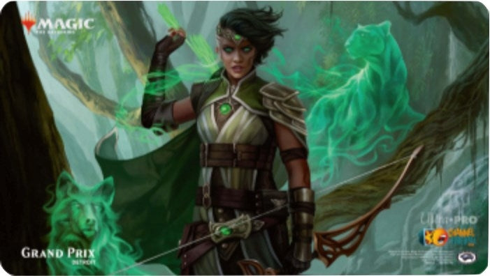Magic Grand Prix 2018 Playmat: Detroit (Version 3) - Vivien of the Arkbow - Playmats Sealed