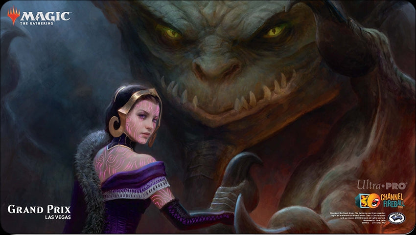 Magic Grand Prix 2018 Playmat: Las Vegas Limited - Bolas’s Clutches - Playmats Sealed