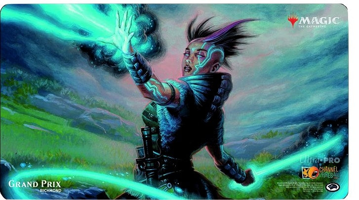Magic Grand Prix 2018 Playmat: Richmond Standard - Exclusion Mage - Playmats Sealed