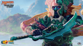 Magic Grand Prix 2018 Playmat: Sydney (Version 1) - Deeproot Elite - Playmats Sealed