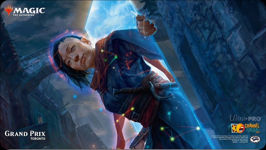 Magic Grand Prix 2018 Playmat: Toronto (Version 3) - Tetsuko Umezawa Fugitive - Playmats Sealed