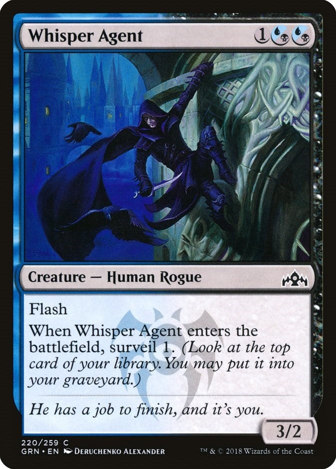 Whisper Agent (220) [GRN] - MTG Single