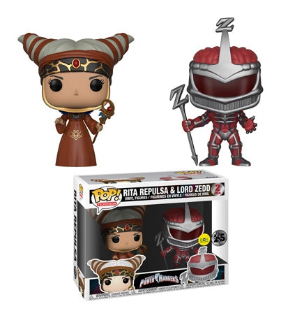 Power Rangers: Rita Repulsa & Lord Zedd 2-Pack (Books-A-Million Exclusive) [POP!] - Funko Sealed