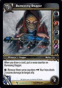 Runesong Dagger - WoW Single