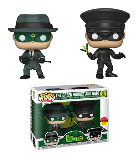 The Green Hornet: The Green Hornet and Kato 2-Pack (Toy Tokyo SDCC 2018 Exclusive) [POP!] - Funko Sealed