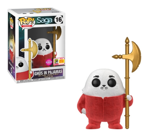 Saga: Ghus in Pajamas (Flocked) (SDCC 2018 Exclusive) (16) [POP!] - Funko Sealed
