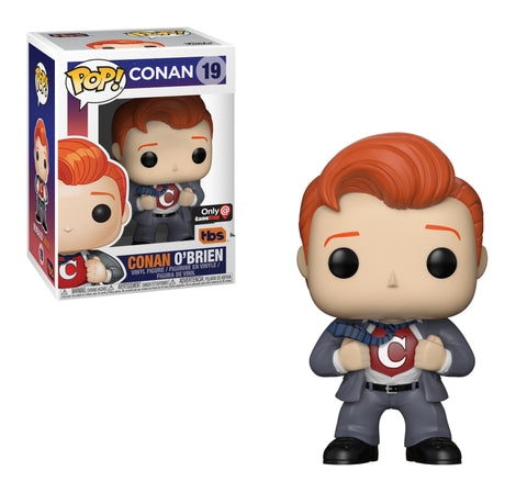 Conan O’Brien: Conan O’Brien (Changing Superhero) (GameStop Exclusive) (19) [POP!] - Funko Sealed