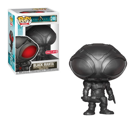Aquaman: Black Manta (Matte Black) (Target Exlcusive) (248) [POP!] - Funko Sealed