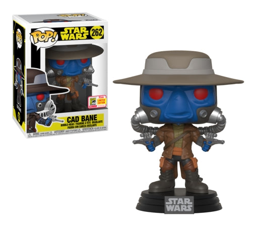 Star Wars: Cad Bane (Bobble-Head) (SDCC 2018 Exclusive) (262) [POP!] - Funko Sealed